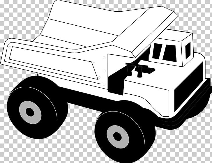 Car Pickup Truck Dump Truck PNG, Clipart, Angle, Automotive Design, Automotive Tire, Automotive Wheel System, Black And White Free PNG Download