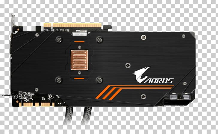 Graphics Cards & Video Adapters NVIDIA GeForce GTX 1080 Ti Waterforce Xtreme Edition 11G Gigabyte Technology PNG, Clipart, Aorus, Brand, Electronic Component, Electronics, Electronics Accessory Free PNG Download