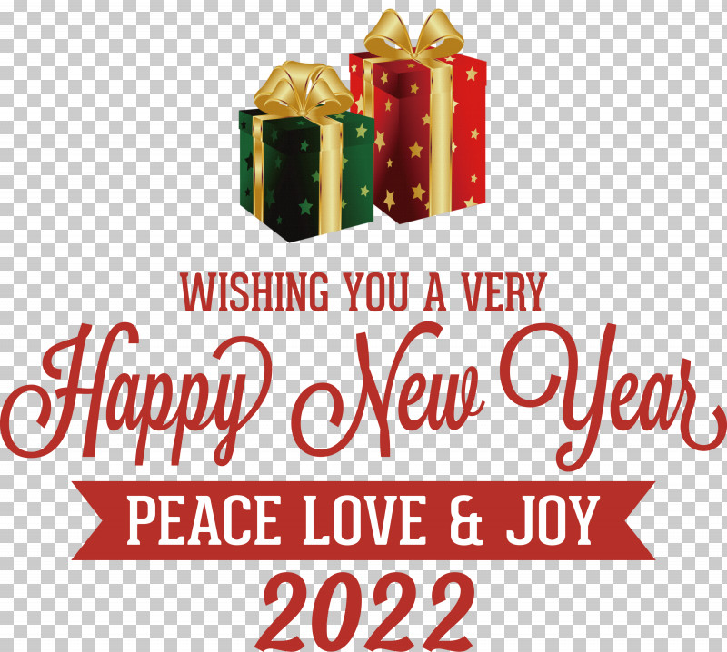 2022 New Year Happy New Year 2022 2022 PNG, Clipart, Bauble, Christmas Day, Gift, Logo, Meter Free PNG Download