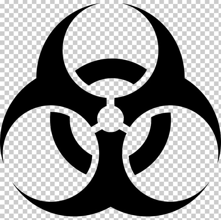 Biological Hazard Symbol Sign Biology PNG, Clipart, Artwork, Biological Hazard, Biology, Black, Black And White Free PNG Download