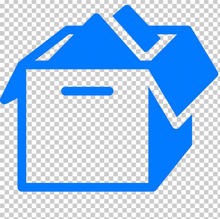 Cardboard Box Computer Icons PNG, Clipart, Angle, Area, Blue, Box, Brand Free PNG Download