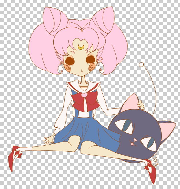 Chibiusa Cat Fan Art Sailor Moon PNG, Clipart, Anime, Art, Canidae, Carnivoran, Cartoon Free PNG Download