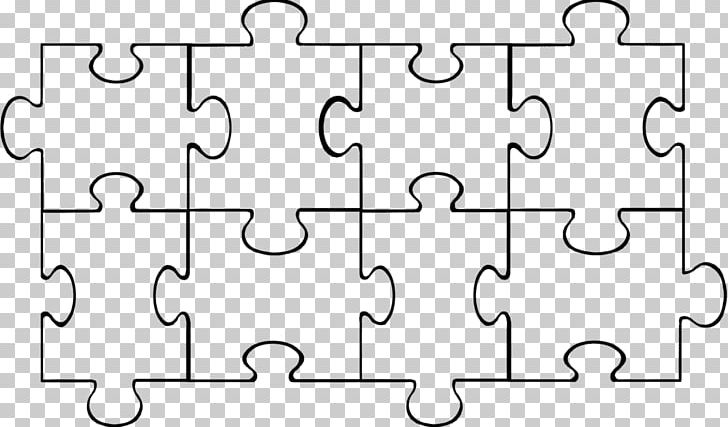 Jigsaw Puzzles 15 Puzzle Template PNG, Clipart, 15 Puzzle, Angle, Area, Black And White, Circle Free PNG Download