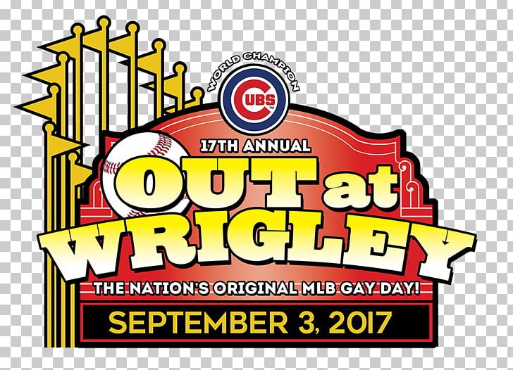 Wrigley Field Logo Chicago Pride Parade Ceremonial First Pitch Sponsor PNG, Clipart, Addison, Area, Brand, Cdt, Ceremonial First Pitch Free PNG Download