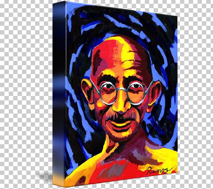 Mahatma Gandhi Visual Arts Painting PNG, Clipart, Acrylic Paint, Art, Canvas, Imagekind, Mahatma Gandhi Free PNG Download