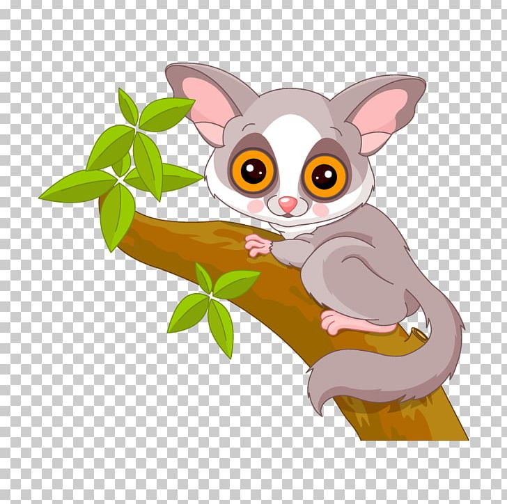 Galago Stock Photography PNG, Clipart, Animation, Carnivoran, Cartoon, Cat, Cat Like Mammal Free PNG Download