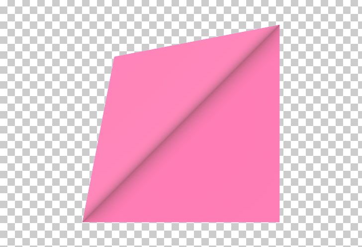 Origami Paper Line Triangle PNG, Clipart, Angle, Art Paper, Line, Magenta, Origami Free PNG Download