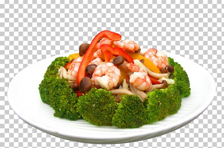 Broccoli Vegetarian Cuisine Recipe Stir Frying Salad PNG, Clipart, Animal Source Foods, Asian Food, Cartoon Shrimp, Cooking, Cuisine Free PNG Download