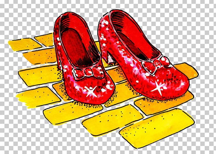 Dorothy Gale Ruby Slippers The Wonderful Wizard Of Oz Glinda PNG, Clipart, Art, Brick, Canvas Print, Dorothy Gale, Footwear Free PNG Download