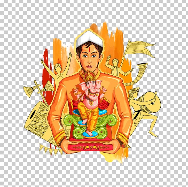 India Shiva Ganesha Deity PNG, Clipart, Art, Cartoon, Computer Wallpaper, Cuisine, Fictional Character Free PNG Download