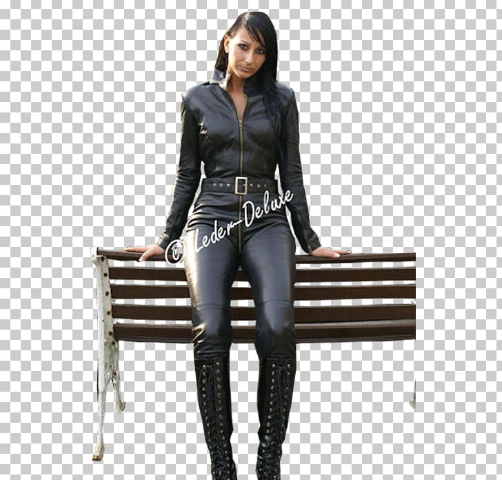 Leather Jacket Catsuit Jumpsuit PNG, Clipart, Artificial Leather, Black, Boilersuit, Catsuit, Clothing Free PNG Download
