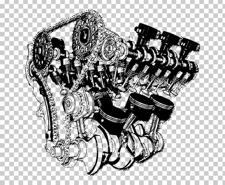 Car Internal Combustion Engine External Combustion Engine Cylinder PNG, Clipart, Art, Automotive Design, Auto Part, Black And White, Combustion Free PNG Download