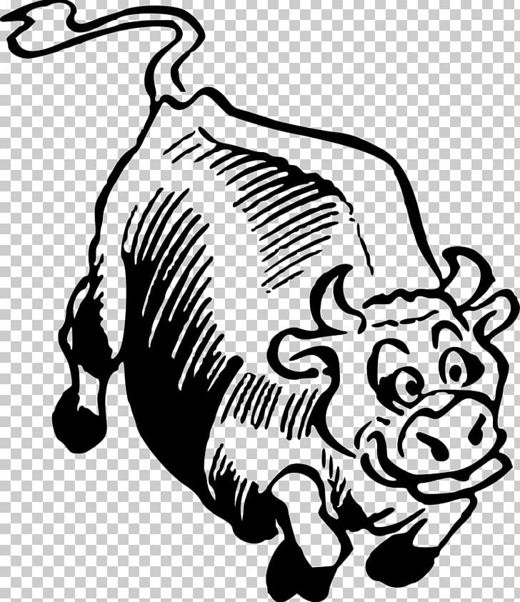 Cattle Ox Bull Canidae PNG, Clipart, Animals, Art, Artwork, Black And White, Carnivoran Free PNG Download