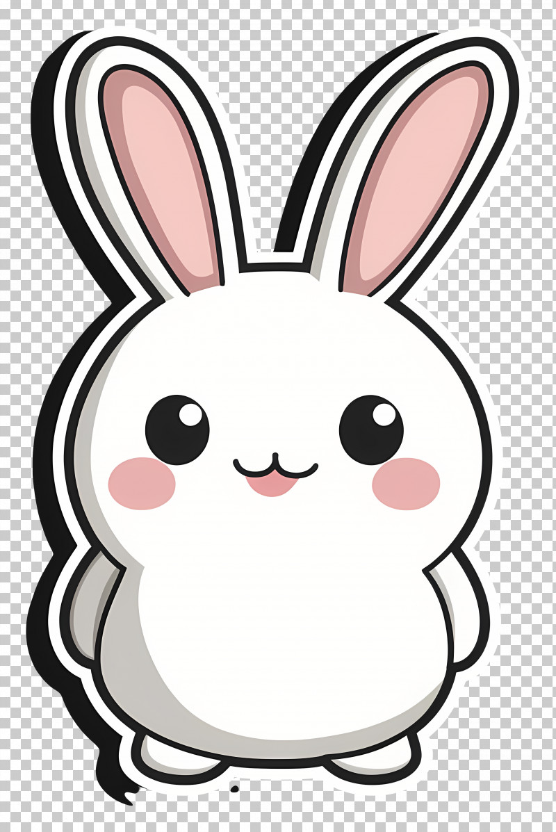 Cinnamoroll - Cute White Rabbit Illustration PNG