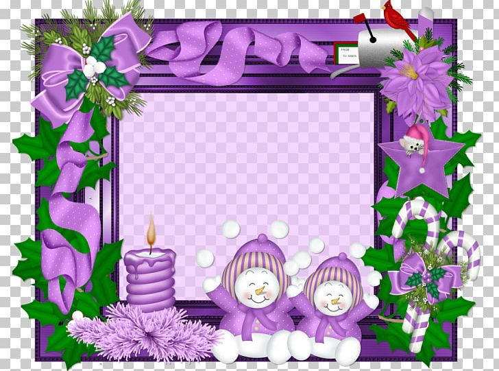Floral Design Frames Violet Petal PNG, Clipart, Christmas, Christmas Frame, Elegance, Family, Fiction Free PNG Download