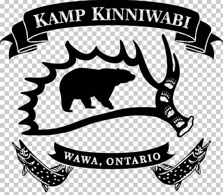 Kamp Kinniwabi American Black Bear Hunting Facebook Outfitter PNG, Clipart, American Black Bear, Bait, Black, Black And White, Brand Free PNG Download