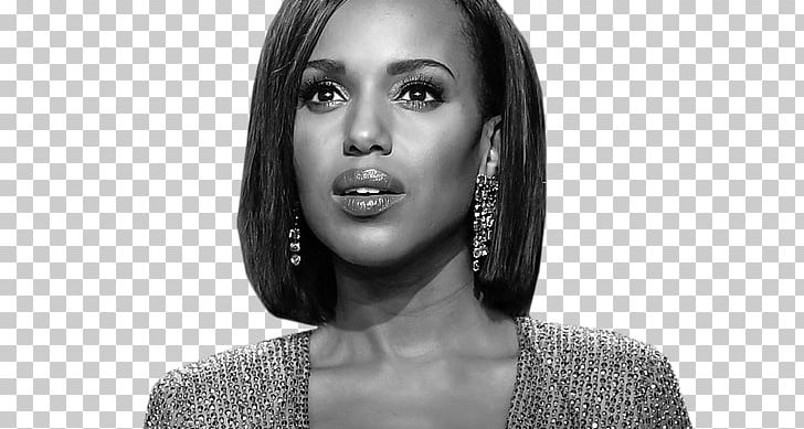 Kerry Washington Black And White Scandal Photography PNG, Clipart, Actor, Beauty, Black And White, Black Hair, Brown Hair Free PNG Download