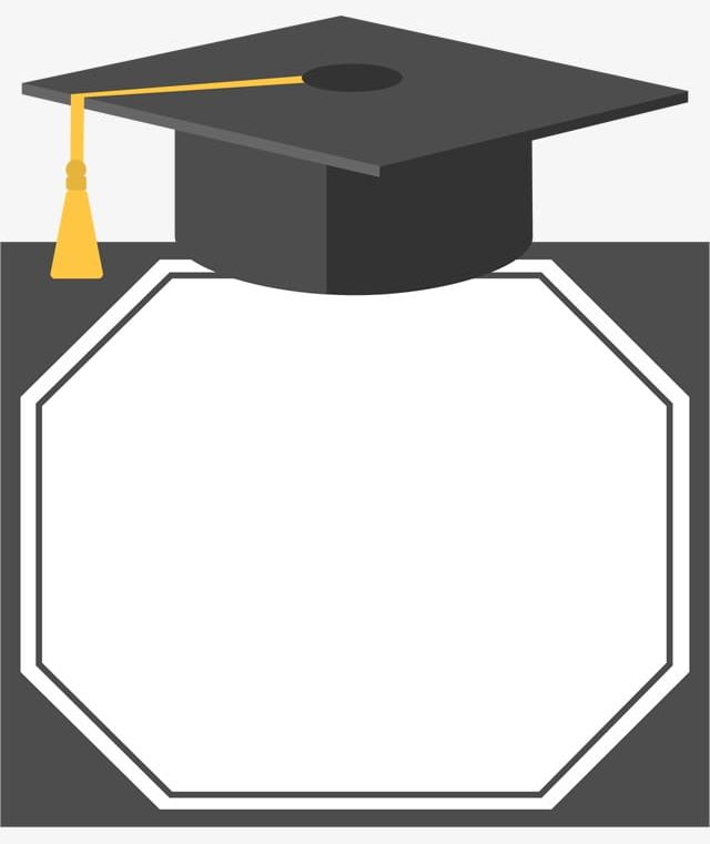 Bachelor Of Cap Border PNG, Clipart, Bachelor, Bachelor Clipart, Border, Border Clipart, Cap Free PNG Download