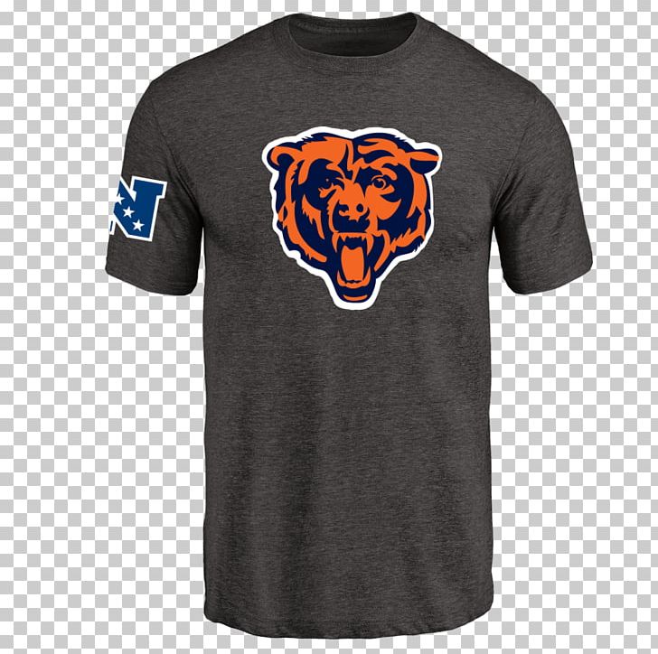 Chicago Bears T-shirt NFL Majestic Athletic Clothing PNG, Clipart, Active Shirt, Black, Brand, Chicago Bears, Clothing Free PNG Download