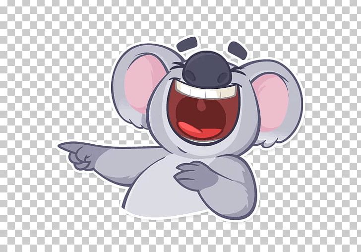 Koala Sticker Telegram Bear PNG, Clipart, Animals, Bear, Cartoon, Emoji, Fictional Character Free PNG Download