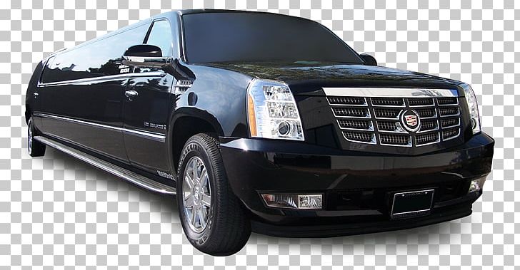 Limousine Car Luxury Vehicle Bus Cadillac Escalade PNG, Clipart, Automotive Tire, Automotive Wheel System, Brand, Bumper, Bus Free PNG Download