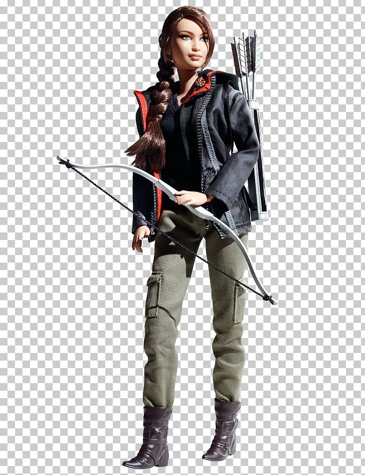 Katniss Everdeen Barbie The Hunger Games Black Label Katniss Doll Mockingjay PNG, Clipart, Art, Barbie, Collectable, Costume, Doll Free PNG Download