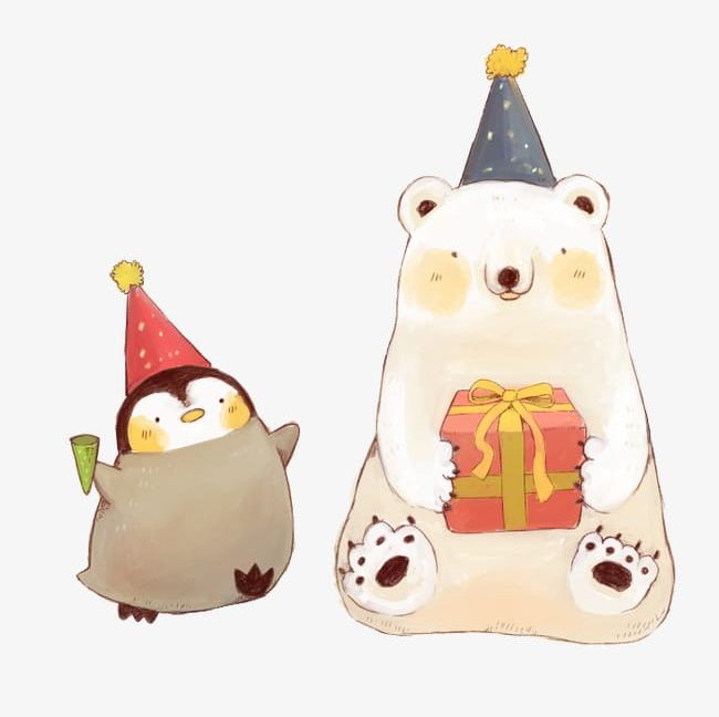 Little Penguin And Polar Bear PNG, Clipart, Animals, Bear Clipart, Cartoon, Cartoon Animals, Cartoon Characters Free PNG Download