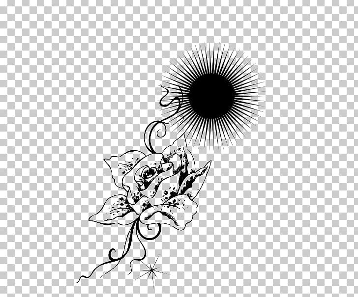 Plant Rose Black White PNG, Clipart, Art, Artwork, Background Black, Black, Black Background Free PNG Download