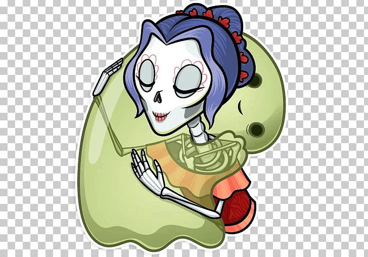 La Calavera Catrina Sticker PNG, Clipart, Art, Calavera, Cartoon, Fictional Character, Food Free PNG Download