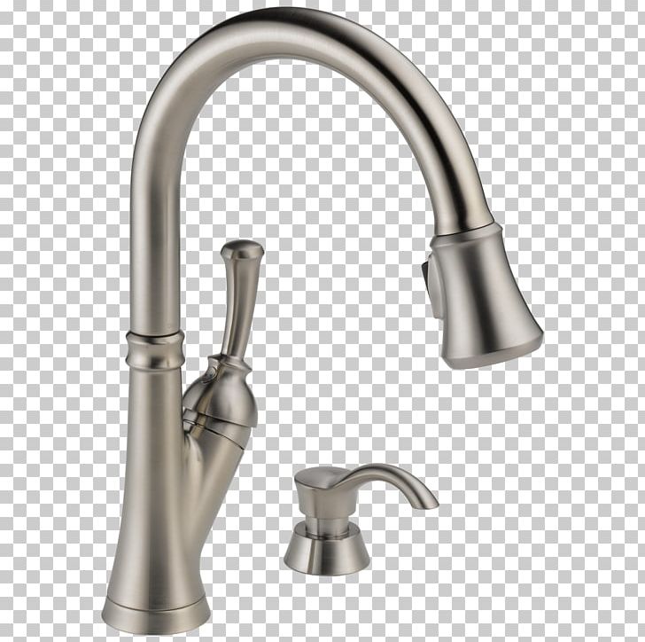 Tap Stainless Steel Brushed Metal Kitchen Sink PNG, Clipart, Angle, Bathtub Accessory, Bathtub Spout, Brushed Metal, Drawer Pull Free PNG Download