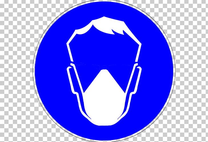 Dust Mask Personal Protective Equipment Face Shield Safety Sign PNG, Clipart, Area, Blue, Brand, Circle, Dust Mask Free PNG Download