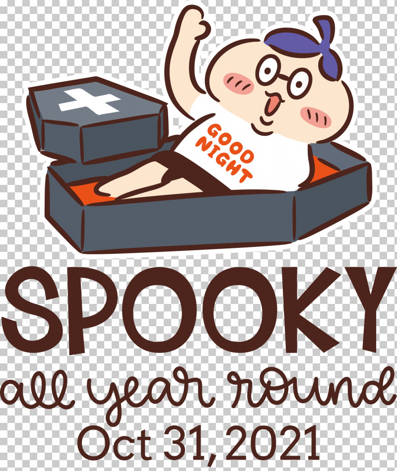 Spooky Halloween PNG, Clipart, Behavior, Cartoon, Geometry, Halloween, Human Free PNG Download