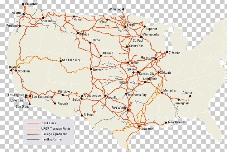 Rail Transport Map BNSF Railway Clovis Oklahoma PNG, Clipart, Area, Bnsf Railway, Clovis, Intermodal Freight Transport, Line Free PNG Download
