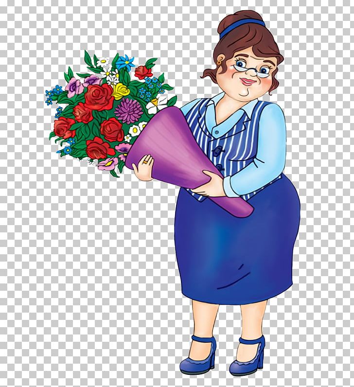 Flower Bouquet Drawing Woman PNG, Clipart, Art, Cartoon, Cut Flowers, Drawing, Electric Blue Free PNG Download