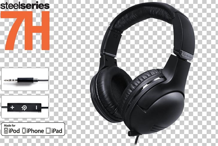 Headphones SteelSeries 7h Apple Headset SteelSeries Siberia V2 PNG, Clipart,  Free PNG Download