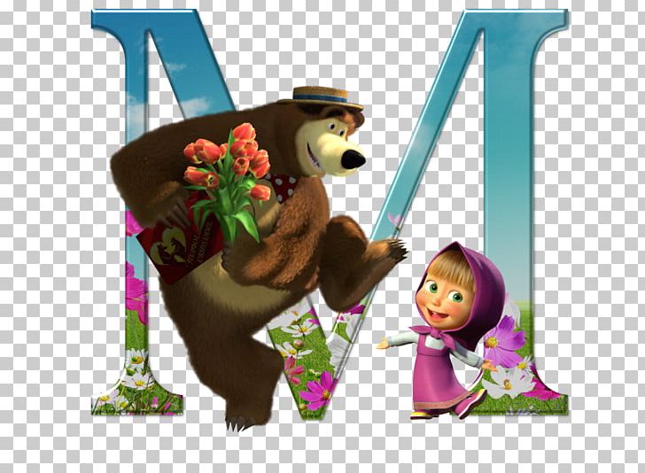 Masha Bear Alphabet Paper Birthday PNG, Clipart, Alphabet, Animaatio, Animals, Animated Film, Bear Free PNG Download