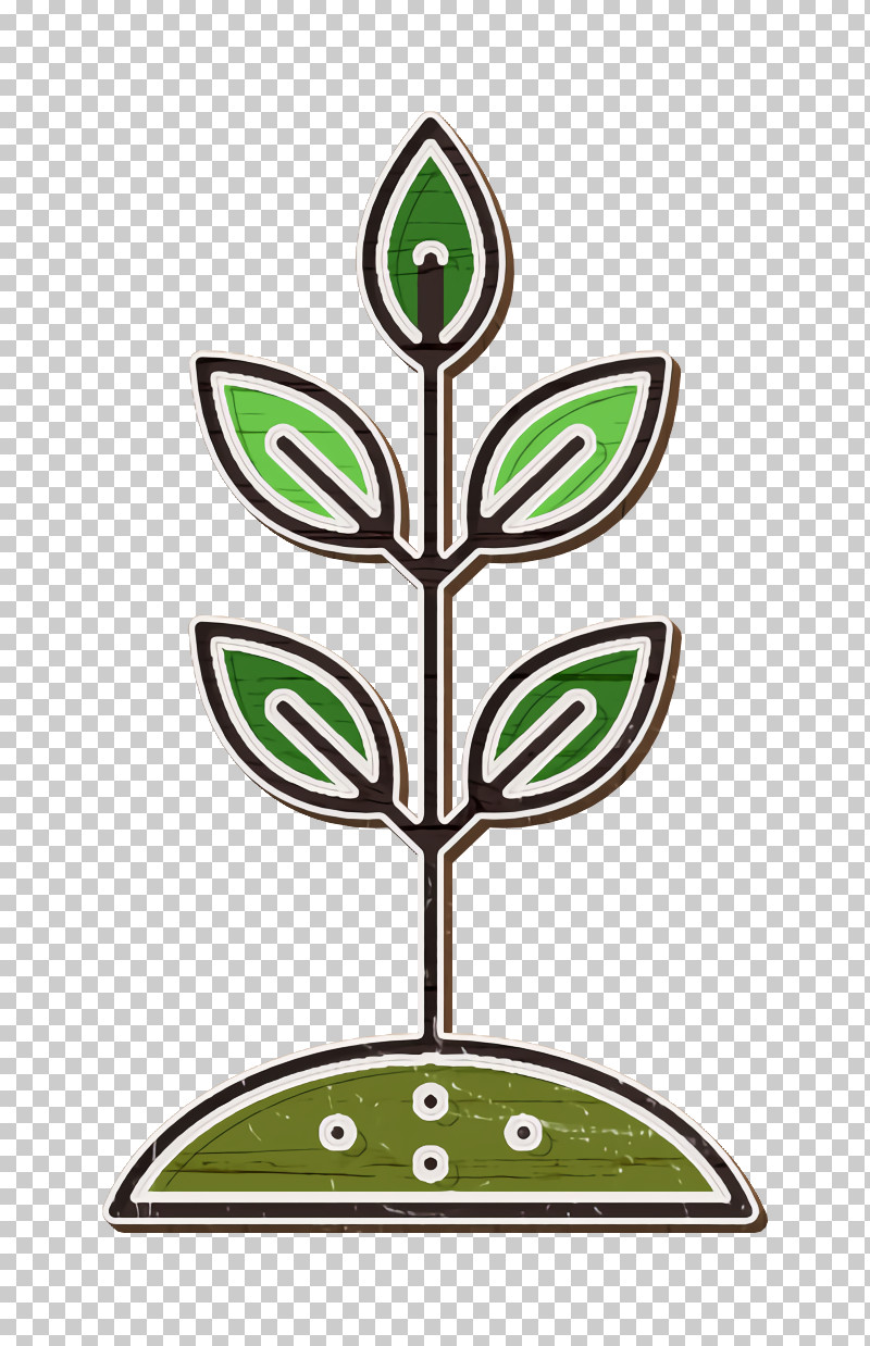 Sprout Icon Tree Icon Linear Gardening Elements Icon PNG, Clipart, Biology, Branching, Flower, Geometry, Leaf Free PNG Download