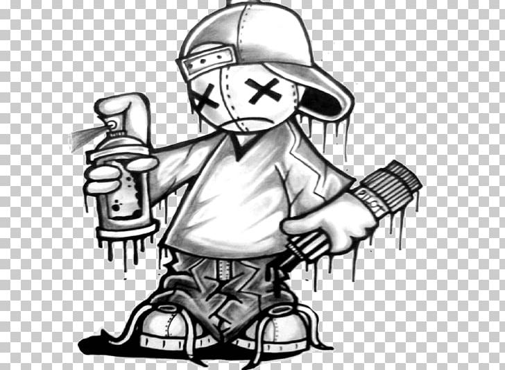 Graffiti Drawing Sketch Character PNG, Clipart, Aerosol Spray, Arm, Art, Artwork, Black And White Free PNG Download
