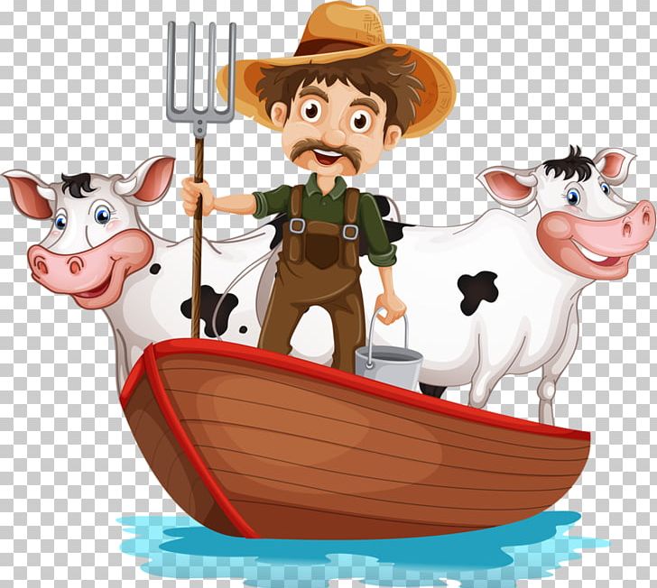 Taurine Cattle Farmer Milking PNG, Clipart, Agriculture, Cartoon, Cattle, Cattle Like Mammal, Dairy Cattle Free PNG Download