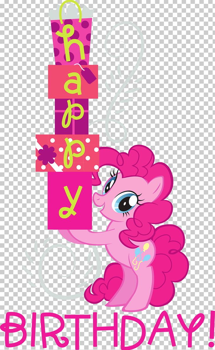 Pinkie Pie Pony Birthday Wedding Invitation Greeting & Note Cards PNG, Clipart, Area, Art, Fictional Character, Flower, Gift Free PNG Download