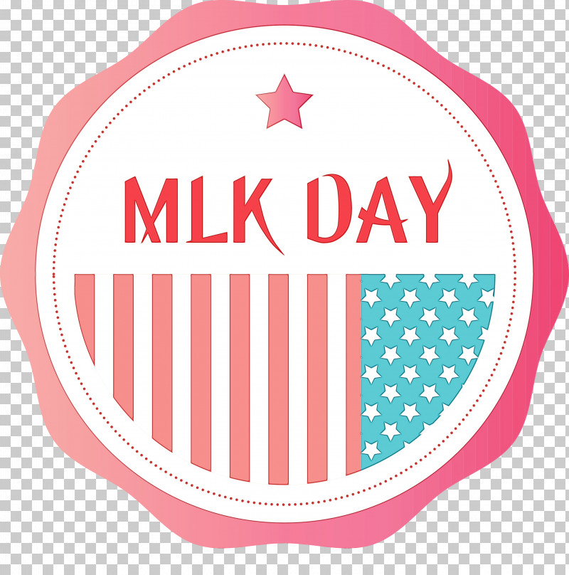 Pink Turquoise Label Logo PNG, Clipart, Label, Logo, Martin Luther King Jr Day, Mlk Day, Paint Free PNG Download