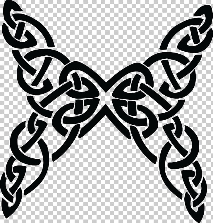 Celtic Knot PNG, Clipart, Art, Black And White, Butterfly, Celtic Knot, Fictional Character Free PNG Download