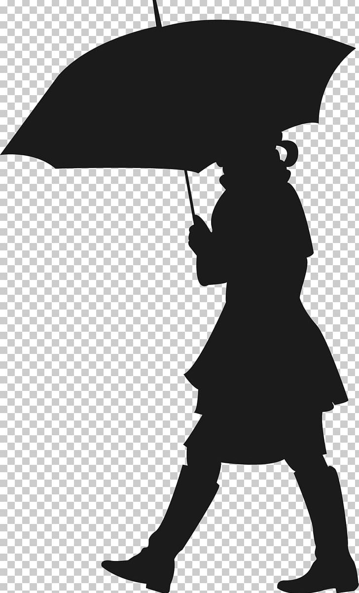 The Umbrellas Silhouette Wall Decal Sticker PNG, Clipart, Black, Black And White, Character Walking, Drawing, Monochrome Free PNG Download