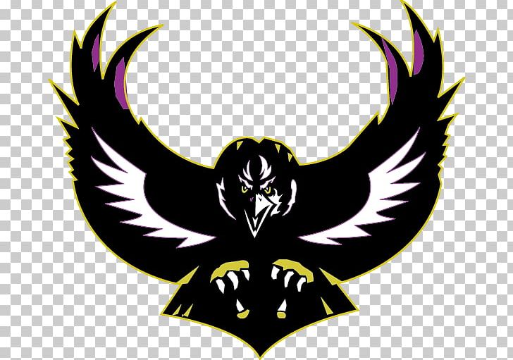 Ravens Stencil Logo