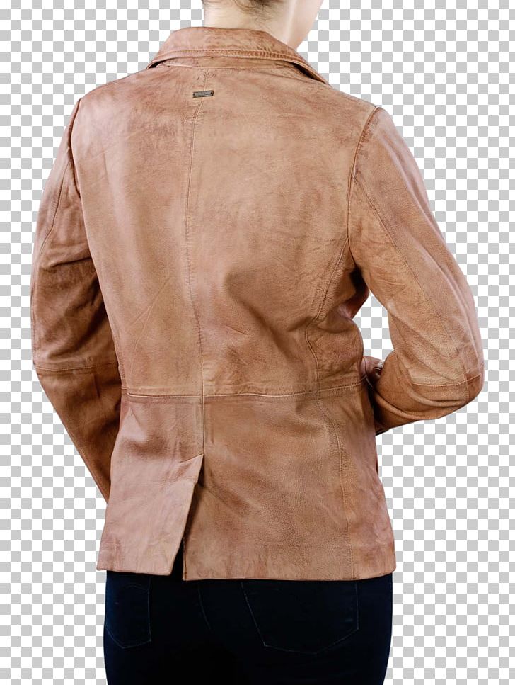 Leather Jacket Pepe Jeans PNG, Clipart, Beige, Clothing, Cognac, Dostawa, Guarantee Free PNG Download