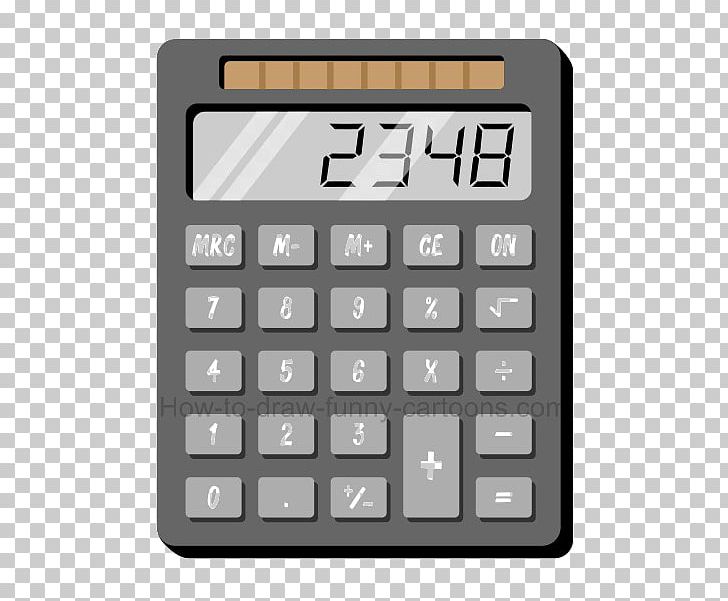 cartoon calculator