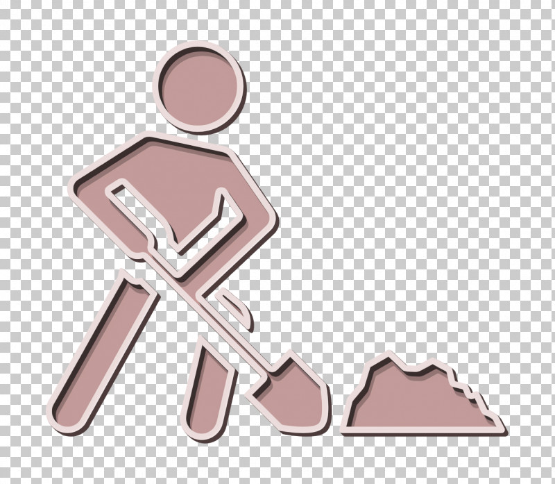People Icon Worker With Shovel Icon Dig Icon PNG, Clipart, Cartoon, Hm, Industry Icon, Meter, People Icon Free PNG Download