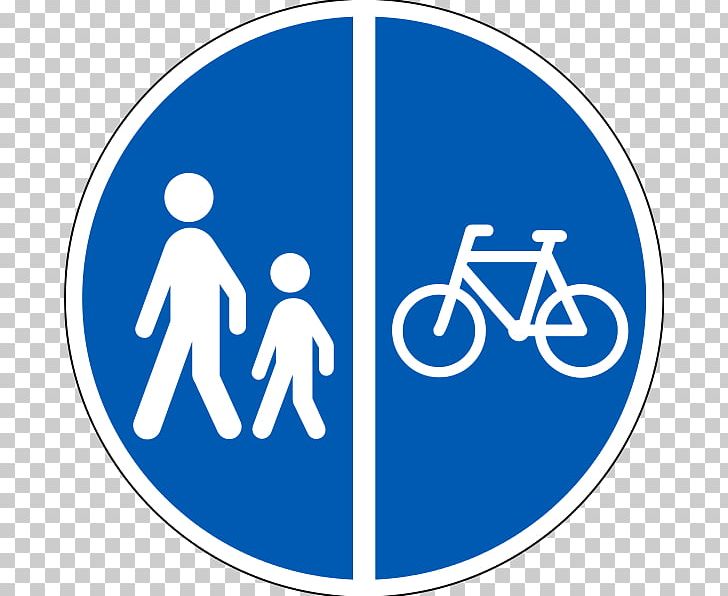 Traffic Sign Bicycle PNG, Clipart, Area, Bicycle, Blue, Brand, Circle Free PNG Download