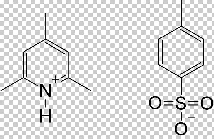Collidinium P-toluenesulfonate Collidine P-Toluenesulfonic Acid 2 PNG, Clipart, Acid, Angle, Area, Black And White, Catalysis Free PNG Download
