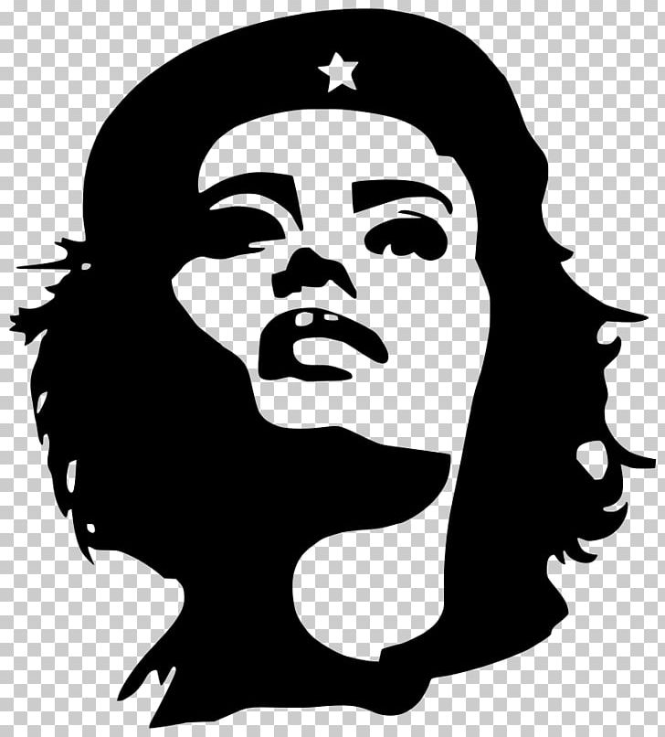 T-shirt Hoodie Woman Revolutionary PNG, Clipart, Black And White, Black Woman Clipart, Che Guevara, Clothing, Facial Hair Free PNG Download